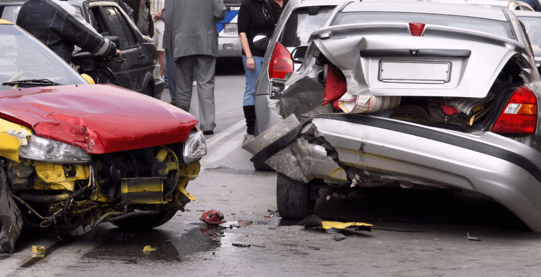 Determine Fault in Multi-Car Accidents - Rear-End Collisions 